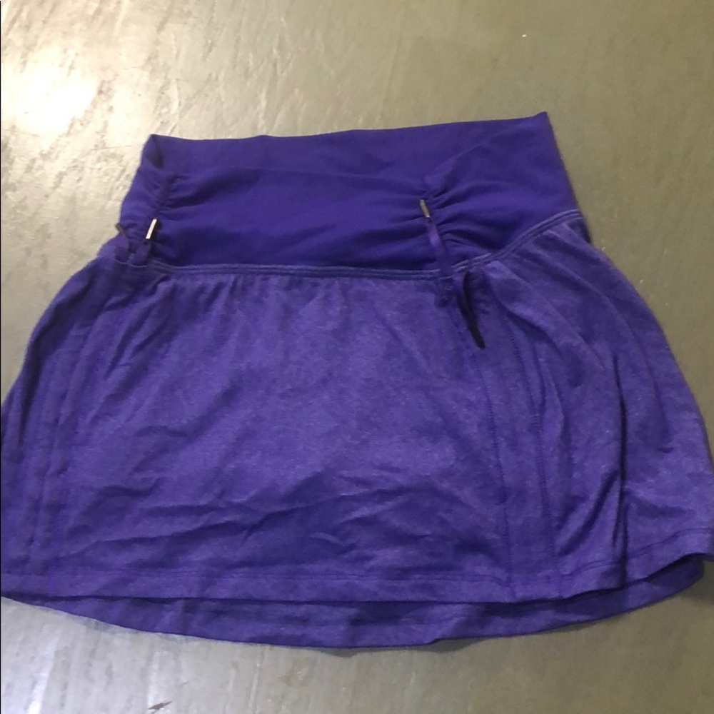 Lulu Lemon Purple Skirt